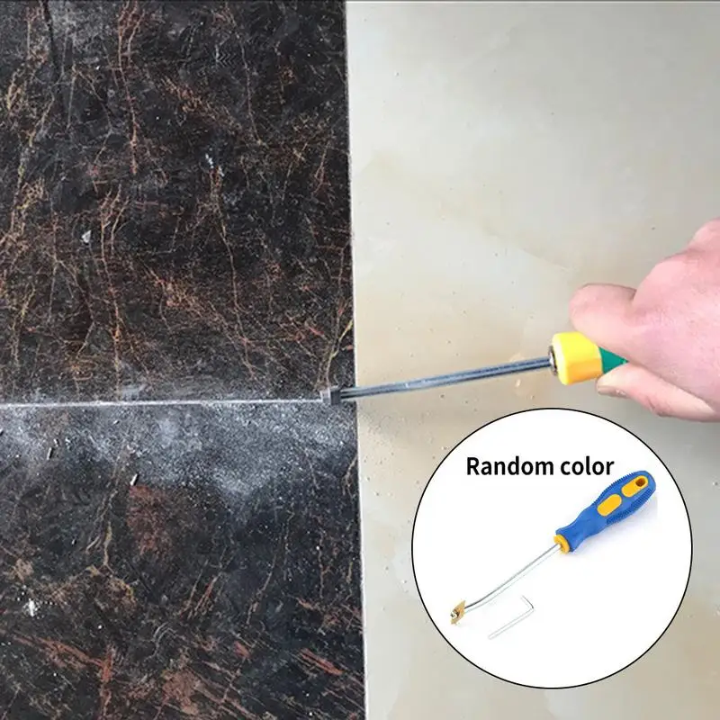 Kopen Nieuwe Hardmetaal Steken Kegel Tungsten Staal Slotter Notcher Joint Cleaner Voor Cleaning Verschillende Keramische Tegel Hiaten