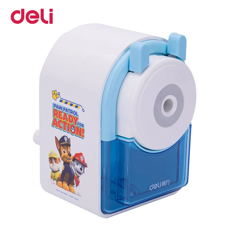 

Deli Kawaii Cartoon Mechanical Pencil Sharpener 2018 New Kids School Supplies Stationery Hand Crank Mechanical Pencil Sharpeners