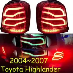 Highlander задний фонарь, 2004 ~ 2007 год, светодиодный, Бесплатная доставка! vios, corolla, Hiace, tundra, sienna, yaris; Highlander задний фонарь