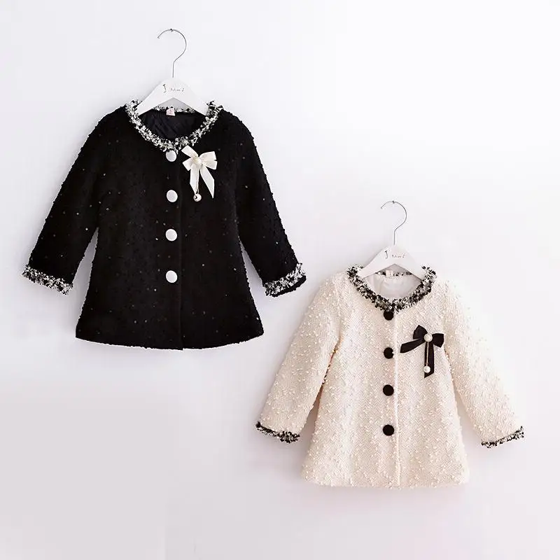 

2017 new autumn spring children clothing child clothes baby girl outerwear coat girls jackets cotton kids tops wear
