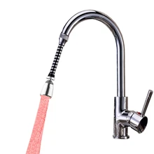 360 градусов воды светящийся светодиодный аэратор, красный цвет