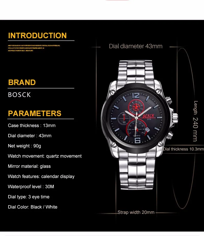 Male watches