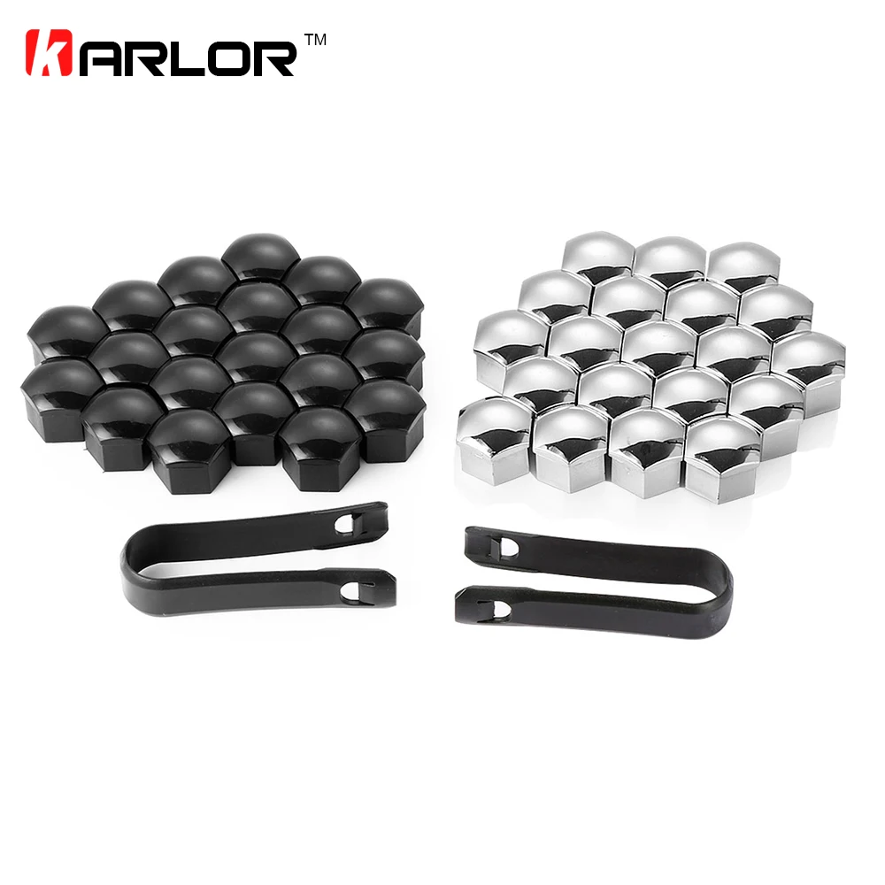 20Pcs/lot 17mm Car Styling plastic Wheel Nuts Cover Bolt Caps Supplied
