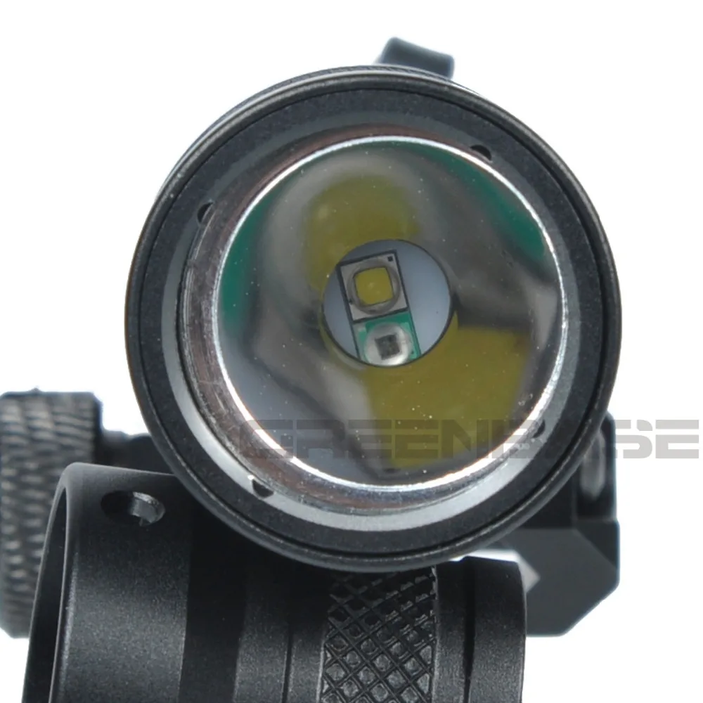 Branco e Led Greenbase Tactical Escoteiro Luz Weaponlight Lanterna ir Constante Saída Momentânea 20mm Ferroviário M300v-ir sf 9 Greenbase M300V-IR SF Tactical Escoteiro Luz WeaponLight