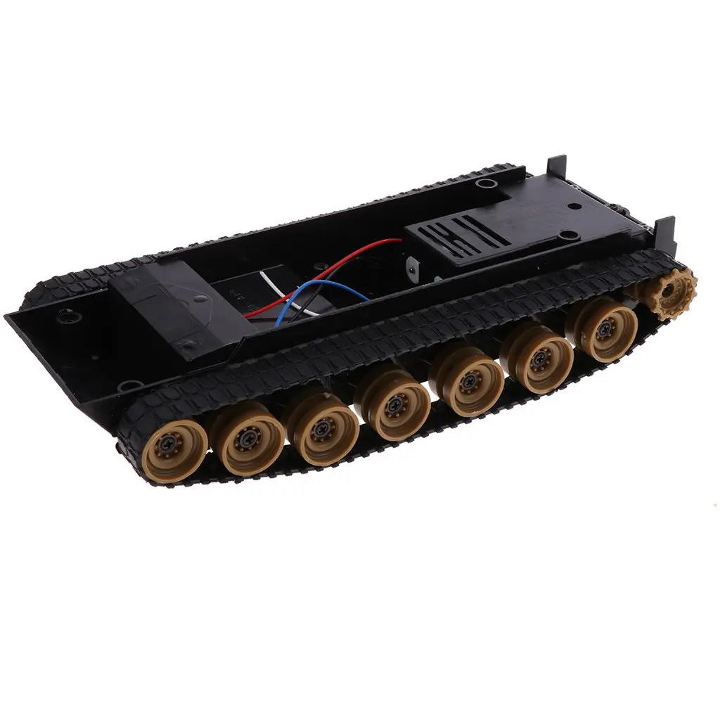 Smart Robot Tank Shock Absorber Chassis Kit Track Crawler Model Parts Accessories for Arduino 51 130 Engine DIY Science Toy