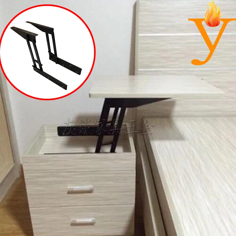 

thicken spring Lift up coffee table hardware floding table Mechanism B07