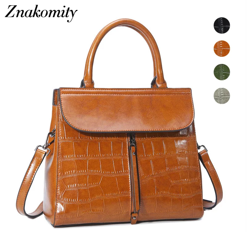 

Znakomity Fashion ladies handbag genuine leather crocodile bag Small cow real leather shoulder bag woman alligator bag crossbody