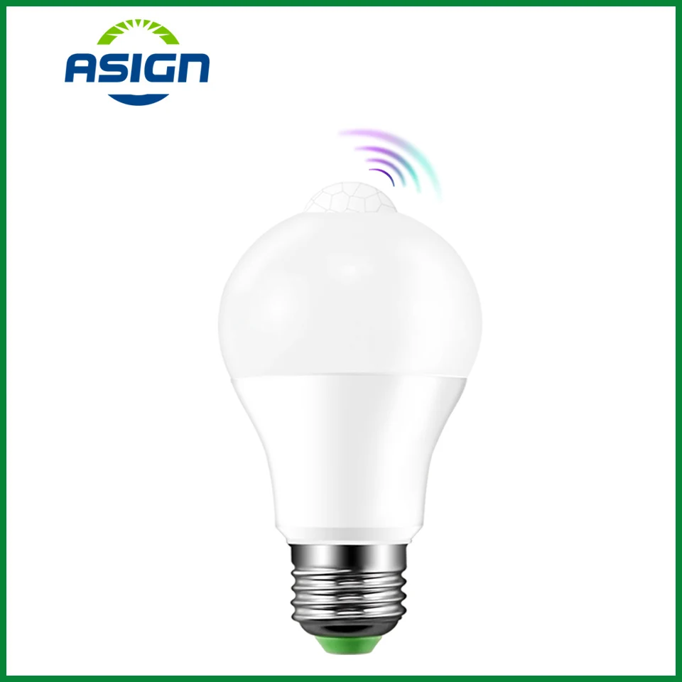 

led bulb B22 PIR e27 led 220v sensor led e27 SMD2835 SMD3030 Motion Sensor 12W 18W IP42 led lamp e27 smd2835 bombillas IP42