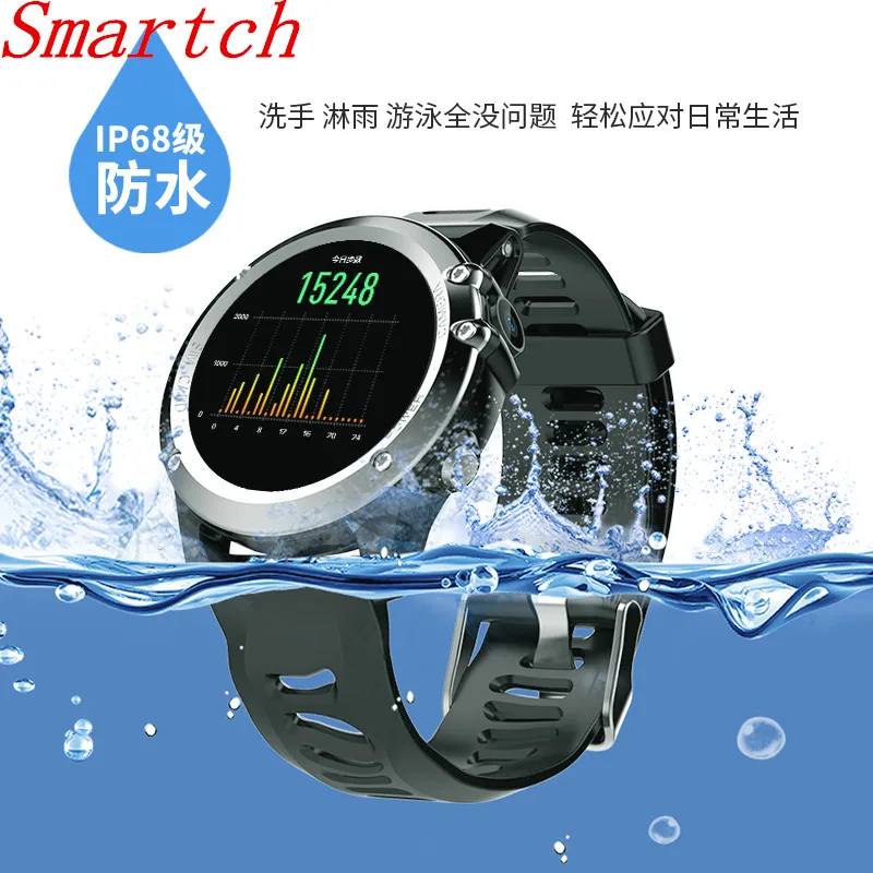 

EnohpLX New Smart Watch H1 Android System 5.1 Positioning Dual-Core Ip68 Waterproof Smart Watch Smartwatch Water Resistant Watch