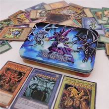 Новая английская версия 66 шт. 190 г Duel Monsters YU GI OH игра коллекция карт торговые карты игра с красивое железо коробка