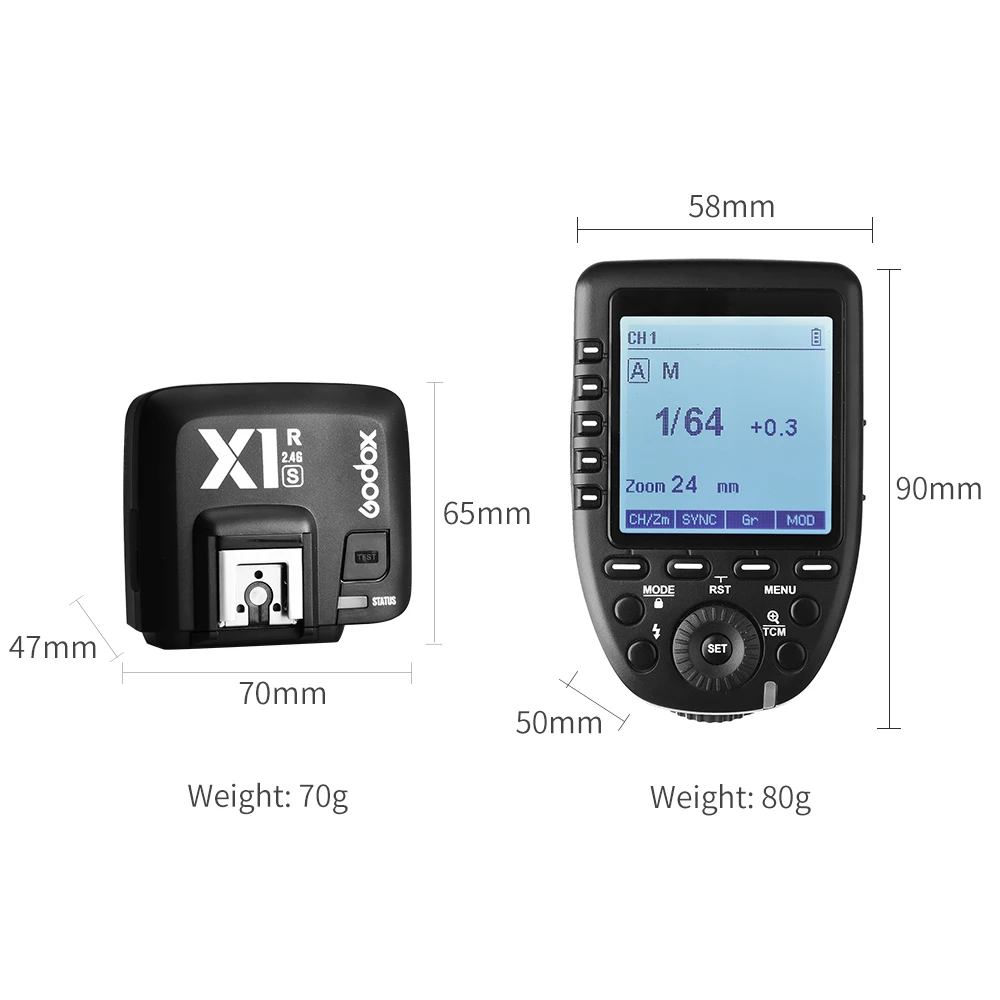 In-Stock-Godox-Xpro-S-TTL-II-2-4G-X-System-Wireless-Control-Remote-Trigger-with (1)