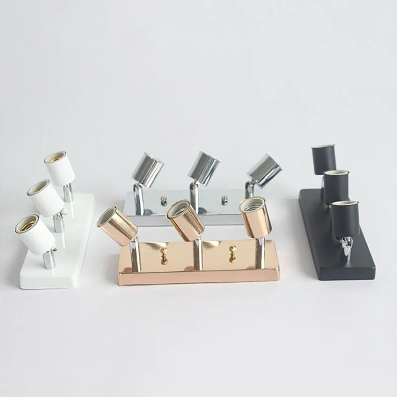 Online Moderne mode 3 lichter kunst loft decke lampe halter wand Küche E27 leuchte für wohnzimmer bar bad