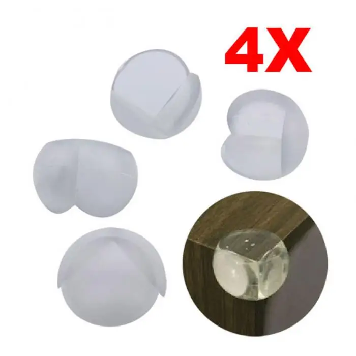 Высокое качество случайный цвет резиновый шар L форма безопасность резиновый Угловой протектор дети для стола Край Мебель для дома