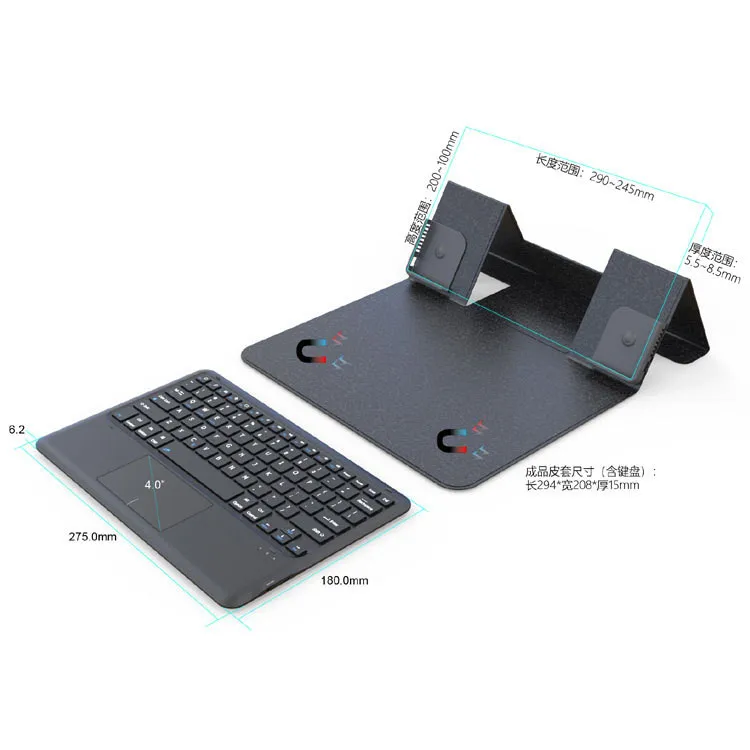 Чехол для бизнеса с Bluetooth клавиатурой для Cube iwork10 10,1 ''планшет тачпад Bluetooth клавиатура кобура для iwork 10