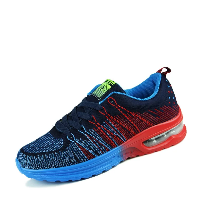 

Men Flywire Running Sport Autumn Summer Trainer Breathable Air Cushion Lace-up Outdoor Cushion Low Sport ShoesSize 44 Sneakers