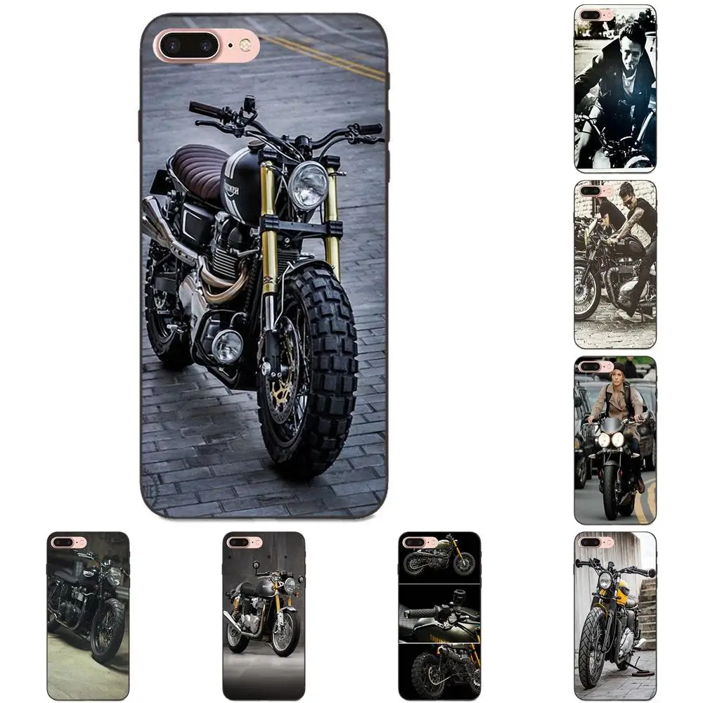 

Triumph Vintage Style For Huawei Honor Enjoy Mate Note 6s 8 9 10 20 Lite Play Pro P smart Soft Silicone TPU Black Art Print