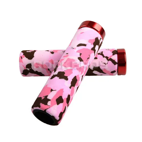 ROCKBROS 2014 New Camouflage Handlegrips MTB Fixed Gear Cycling Grips Bicycle Handlebar Lock on