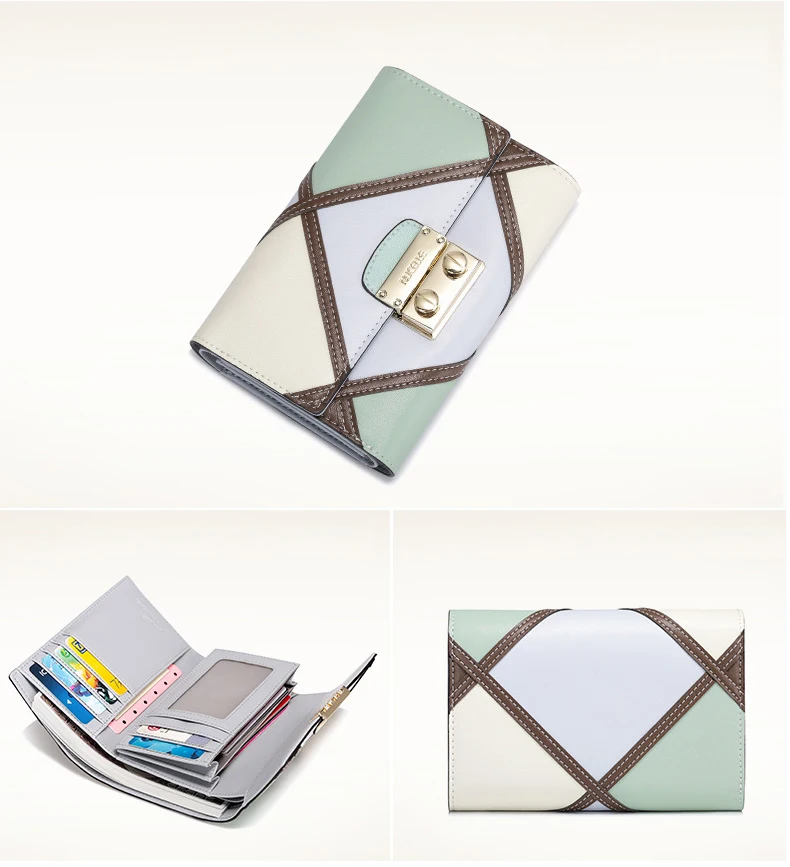 Nucelle women leather wallet 6