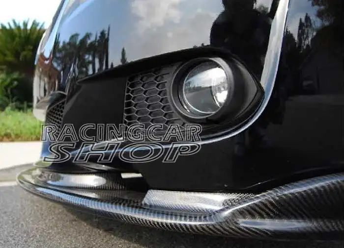Real Carbon Fiber Front Lip Spoiler fit for BMW E92 3-Series Coupe 2door LCI MTech MSport Front Bumper 2010-2013