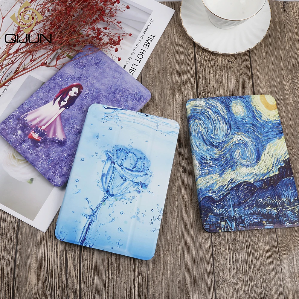 Чехол-книжка QIJUN для Samsung Galaxy Tab A 8 0 дюйма 2019 S-Pen SM-P200 P205 из искусственной кожи |
