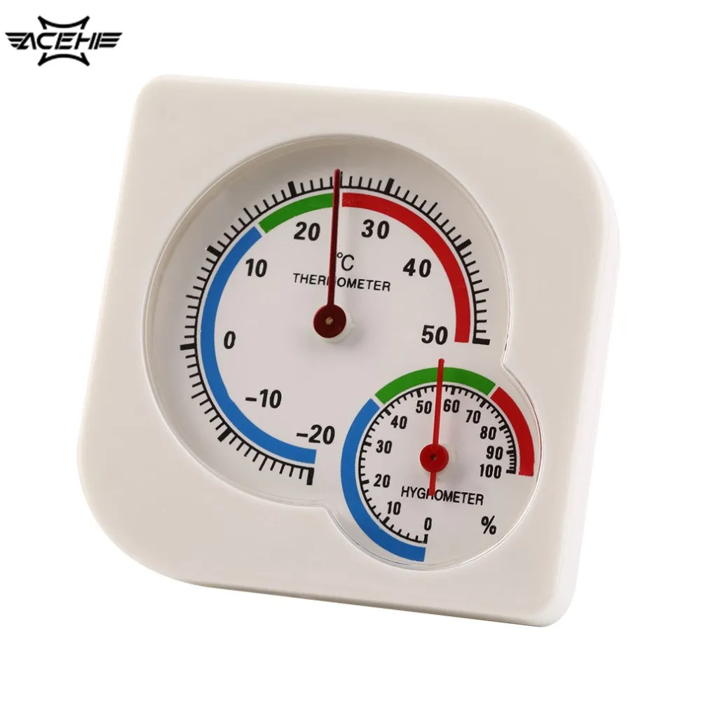 

Newest WS-A7 Multifunction Thermometer Indoor Outdoor Mini Wet Hygrometer Humidity White Temperature Meter termometro digital