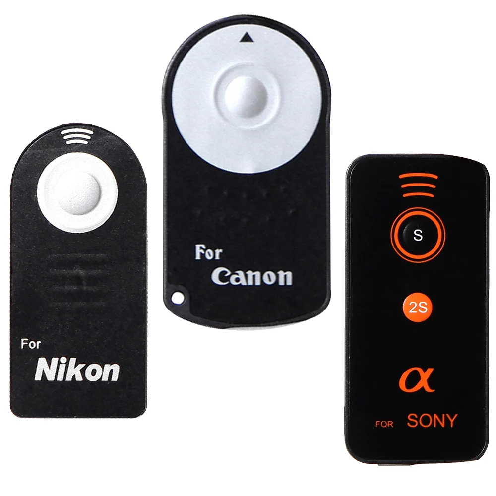 Remote Shutter Release Infrared Wireless Selfie Button with CR2025 for