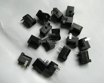 

100 Pcs Female DC Power Laptop Jack supply socket 5.5x2.1mm Inner Diameter 2.1mm / Outer Diameter 5.5