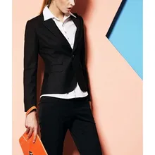 Bespoke Womens Work Wear Jacket Formal Lady Casual Business Office Pants Suit