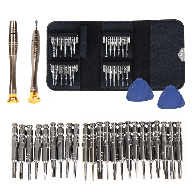 

25 in 1 Screwdriver Set Torx Screwdriver Opening Repair Tool Set For iPhone Cellphone Tablet PC Worldwide Store Hand tools