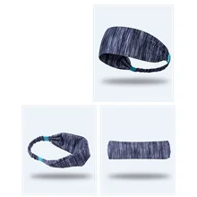 Повязка головная для йоги спортивная женская Беговая спортивные ободки головная повязка в виде чалмы Женская повязка для волос спортивная женская банда для йоги