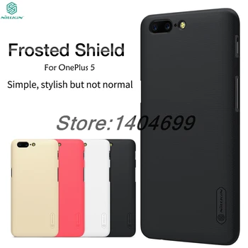 

OnePlus 5 Case Nillkin Frosted Shield Hard Armor Back Cover Matte Case For OnePlus 5 A5000