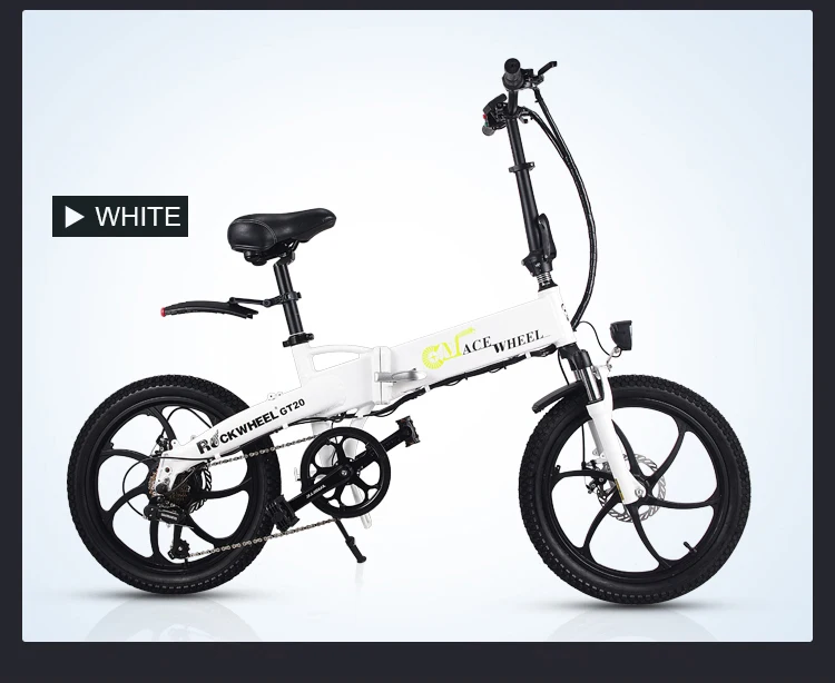 Clearance 20 Inch Lithium Battery Electric Bicycle 48v10ah Hidden Under 350 W Motor High Speed Folding Electric Bicycle Without Eu Tax 12