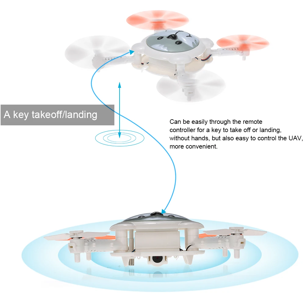 Cheerson CX-41 0.3MP Camera Selfie Drone Rabbit Owl Animal RC Quadcopter Wifi FPV Foldable Drone Altitude Hold Dron (23)