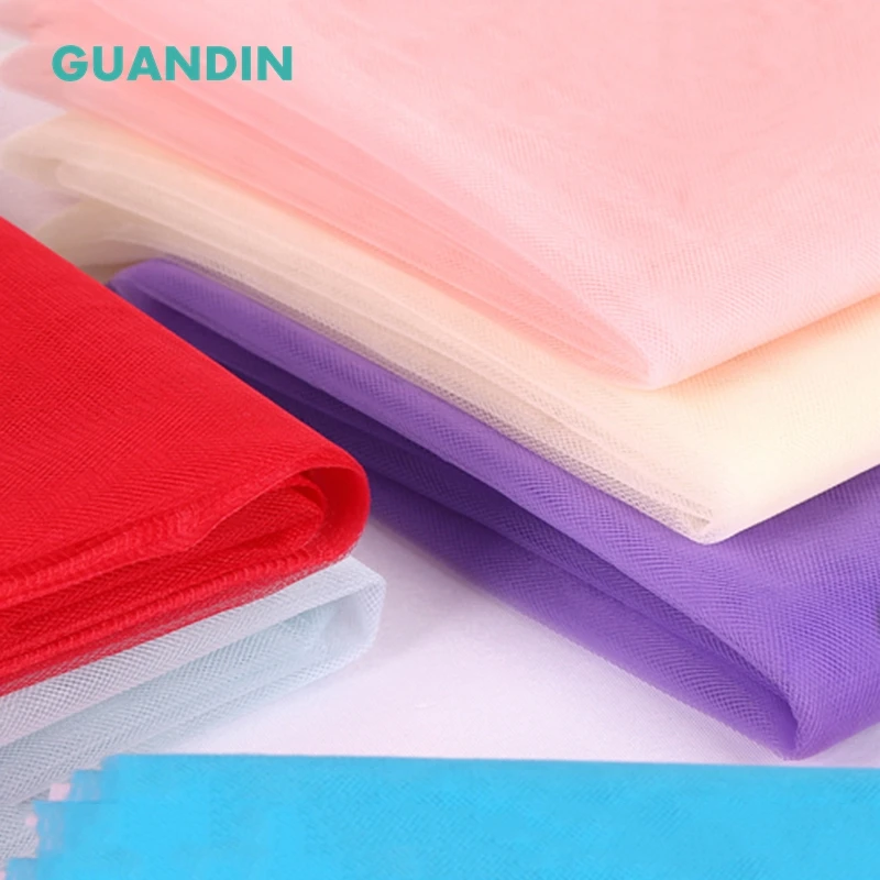 

Soft Tulle Fabric of Hexagon Eyelet,Mesh Cloth,Window Gauze/Mosquito Nets/Children Skirts/Wedding Dresses's Material,(50X150cm)