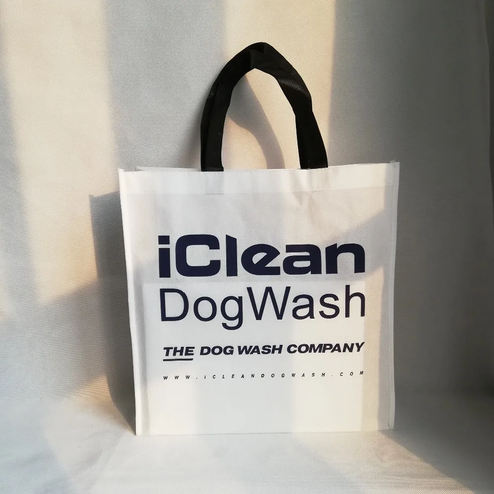 2000pcs/lot Custom Sizes and Company Logo Shopping Tote Bags Personalized Reusable Non-woven Promotion Store Wholesales | Багаж и сумки