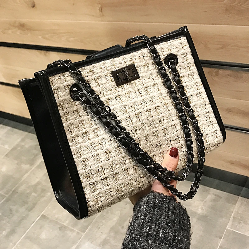 

INS small bag female 2019 new tidal Korean version of the slant slant with fashion casual chain single shoulder small pack