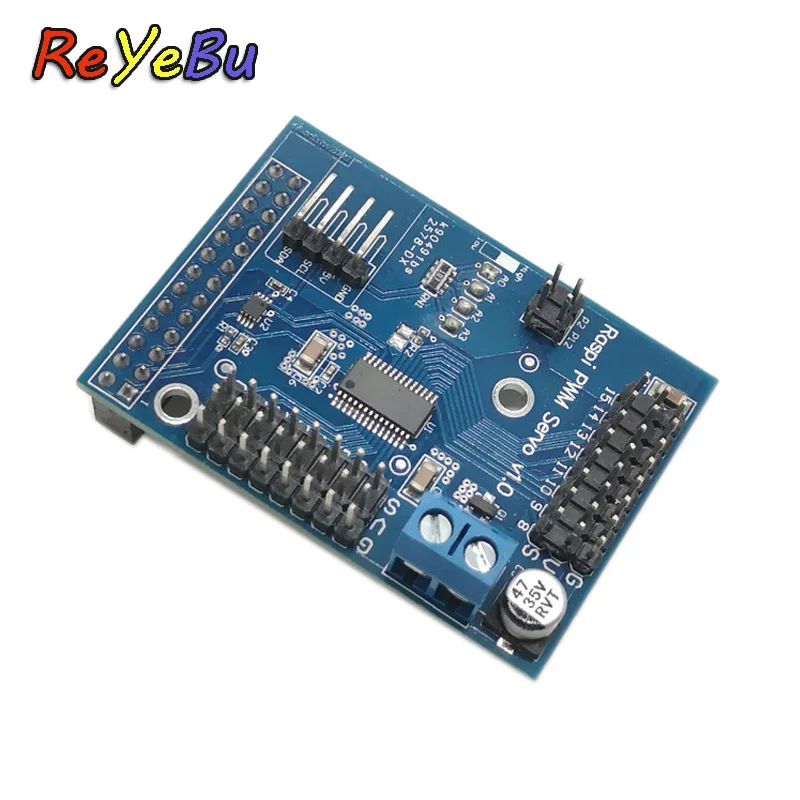 

Raspberry Pi 16-way Control Expansion Board for Arduino Support 256-way Steering Engine