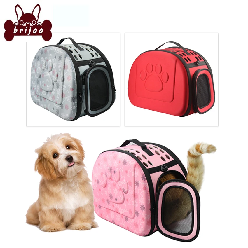Dog Carrier Bag Portable Cats Handbag Foldable Outdoor Travel Bags Puppy Chihuahua Mesh Pet Bags for Small Medium Dogs Cats