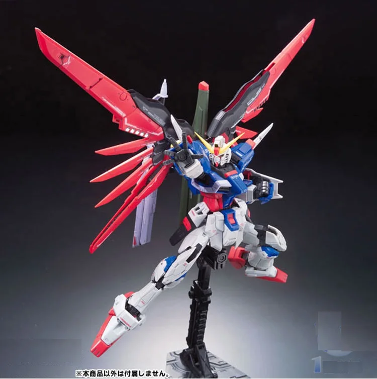 Gundam RG 1/144 модель Destiny Gundam мобильный костюм детские игрушки с держателем