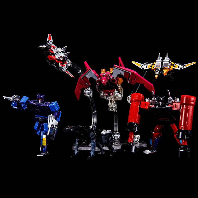 

New Transformation Action Figure Toys Kids Anime THF-01P6 Six Tape Set Japanese Deformation Collection Robot Classic Toys Gifts