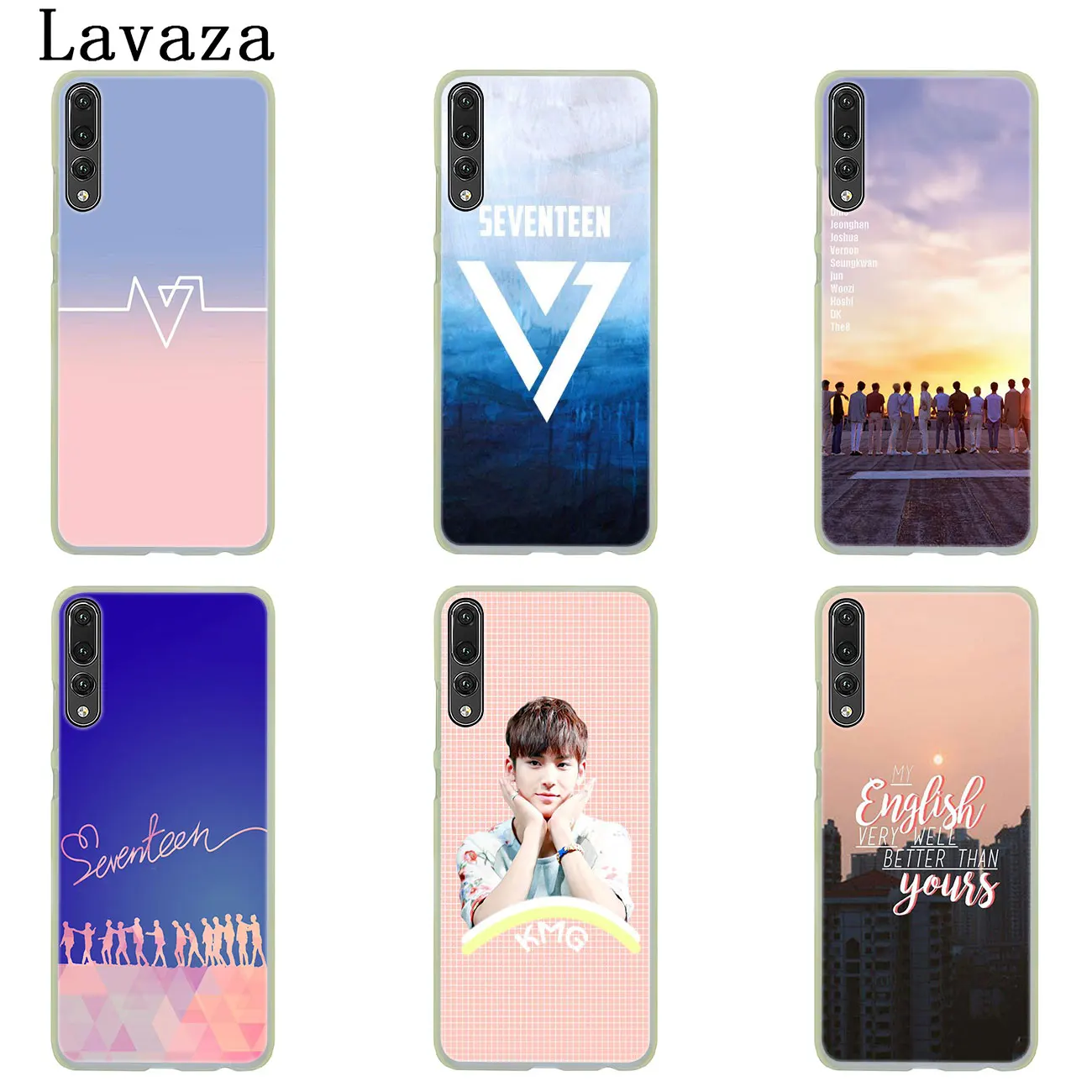 Чехол для телефона Lavaza Seventeen JUN DK JOSHUA kpop Huawei P30 P20 P10 P9 Plus P8 Lite Mini 2017 2016 P smart Z