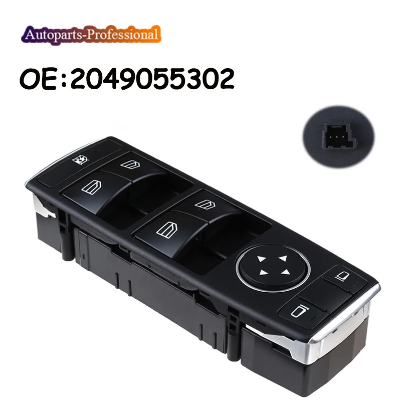 

OEM 2049055302 A2049055302 For Benz W212 S212 C250 C300 C350 C63 E350 E550 E250 Electric Power Window Switch Car