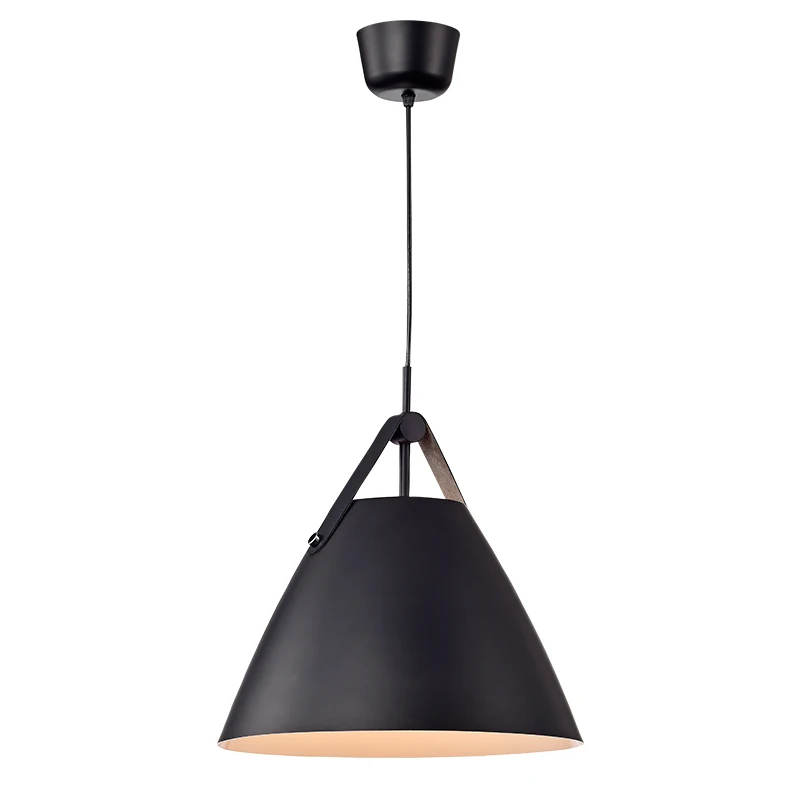 

Nordic LED pendant lights Modern simple leather individuality originality bar droplight Coffee shop macarons deco hanging light