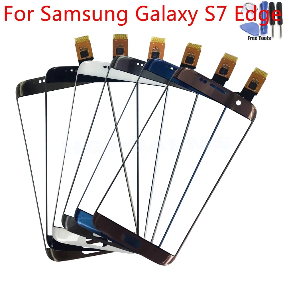 Для samsung Galaxy S7 край Сенсорный Экран Планшета Телефона ЖК дисплей Панель G935 G935F