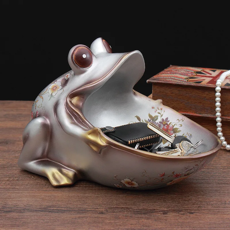 2018 NewStyle Creative lucky animal ornament candy dish sundries storage ornaments