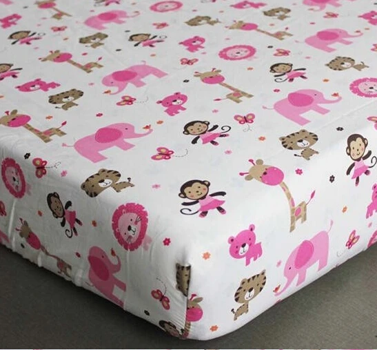 

New baby bedding set baby boy/girl sports crib Flower Animals bedding Cot Crib Bedding ropa cuna Sheet Skirt Bed Mattress Cover