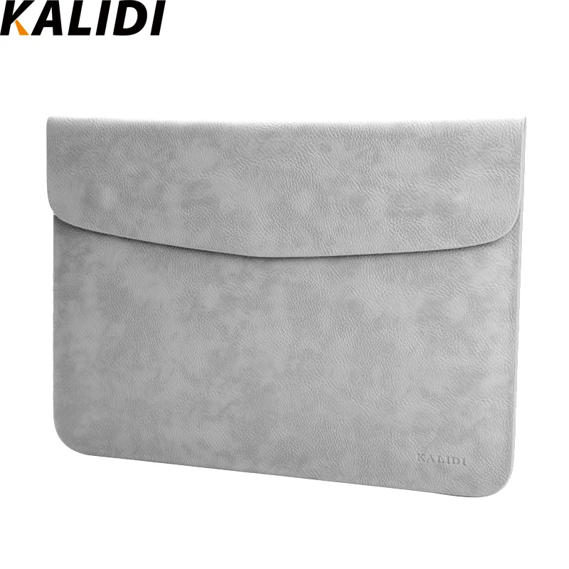 Сумка для ноутбука KALIDI 13 дюймов из искусственной кожи Macbook Air Pro 15