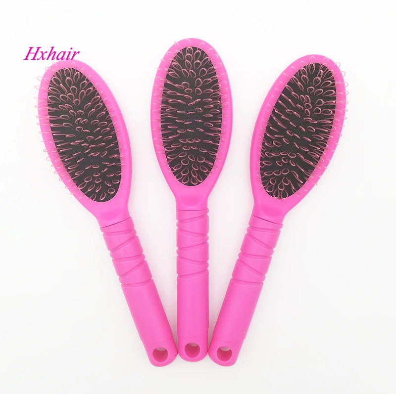 Wholesale 10pcs No.4 Pink Loop Brush for Hair Extension / Professional