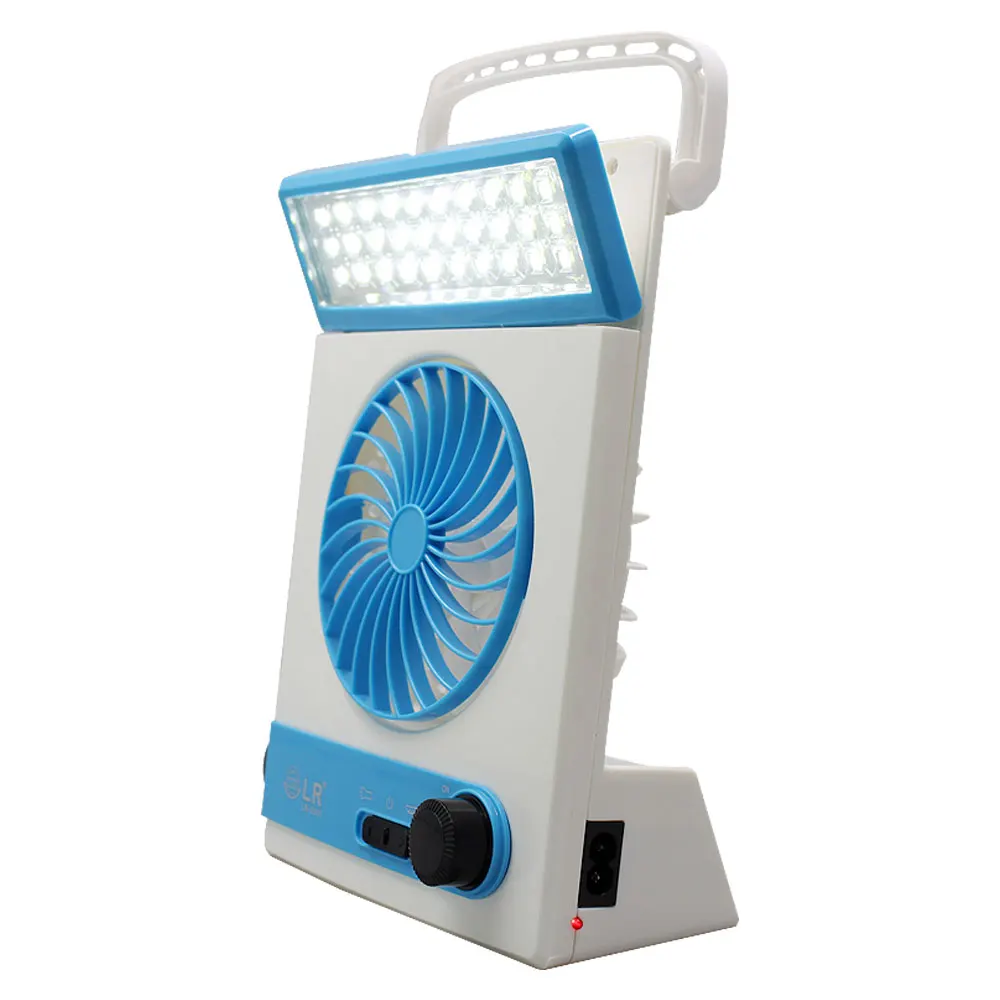1PCSLED Solar Fan Mini Multi-Function Student Lamp Lighting Flashlight Charging Tent Lamp