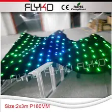 Крытый светодиодный дисплей с большим экраном Светодиодный сценический фон